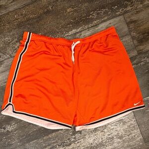 Nike Vibrant Orange Sports Shorts
